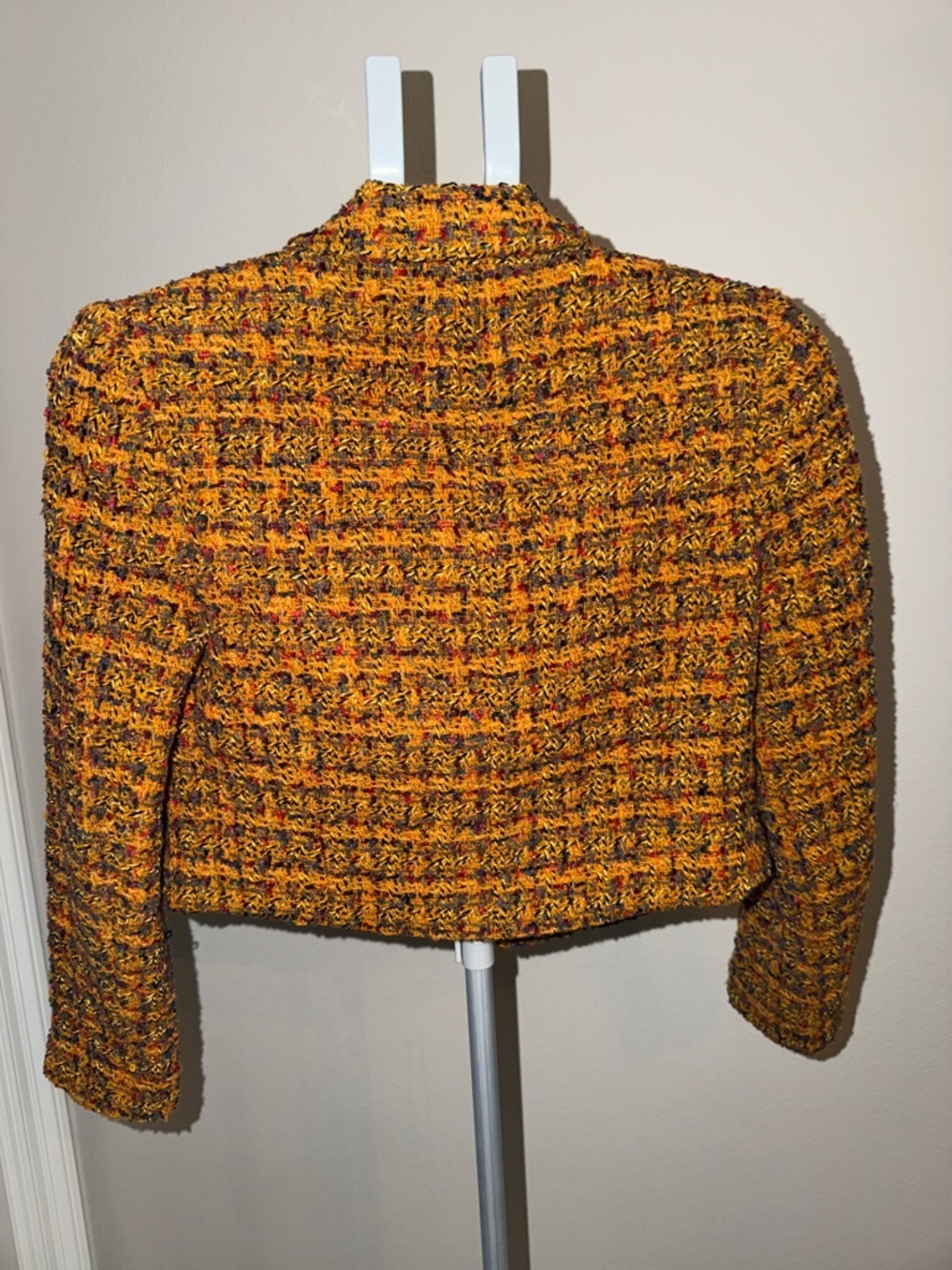 Cache Cropped Tweed Blazer lookin all Chic like Cher in Clueless! - Picture 4 of 10